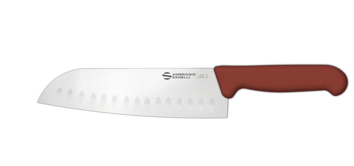 BBQ Santoku kniv 18cm