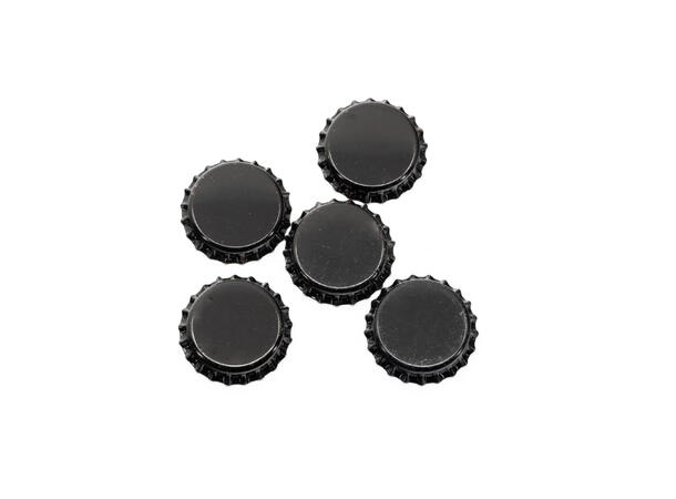 flaskekapsler 26mm sort